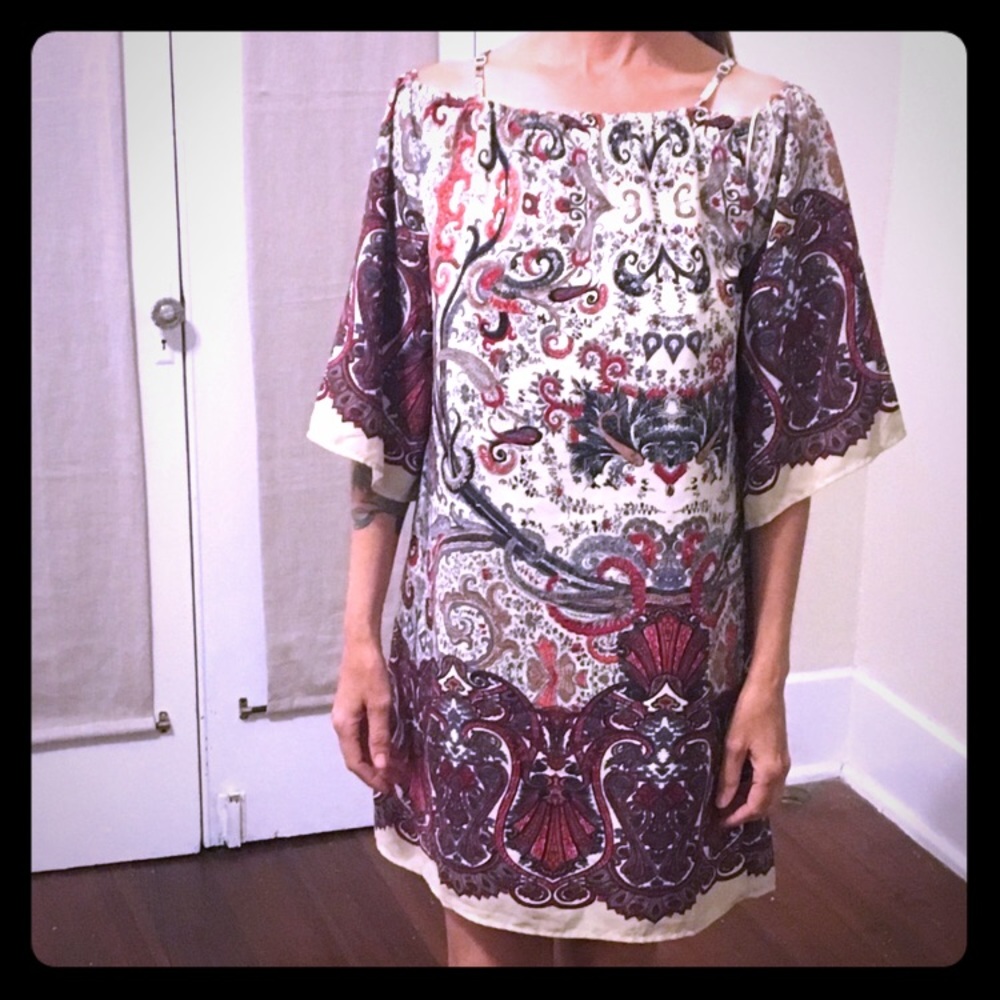 NWOT. Paisley Jealous Tomato Dress, Size S